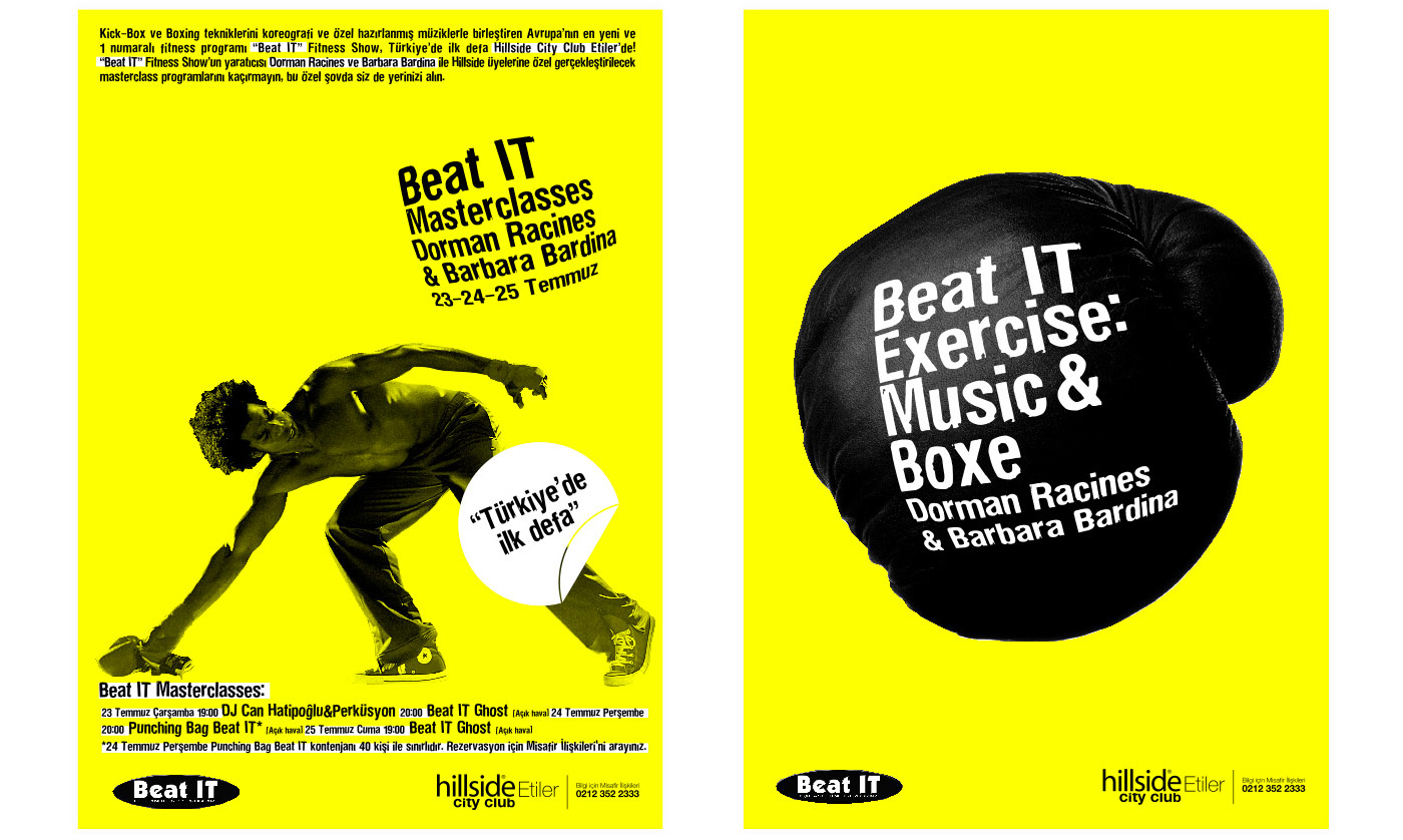 <strong>Beat IT Masterclass</strong> Advertising Campaign