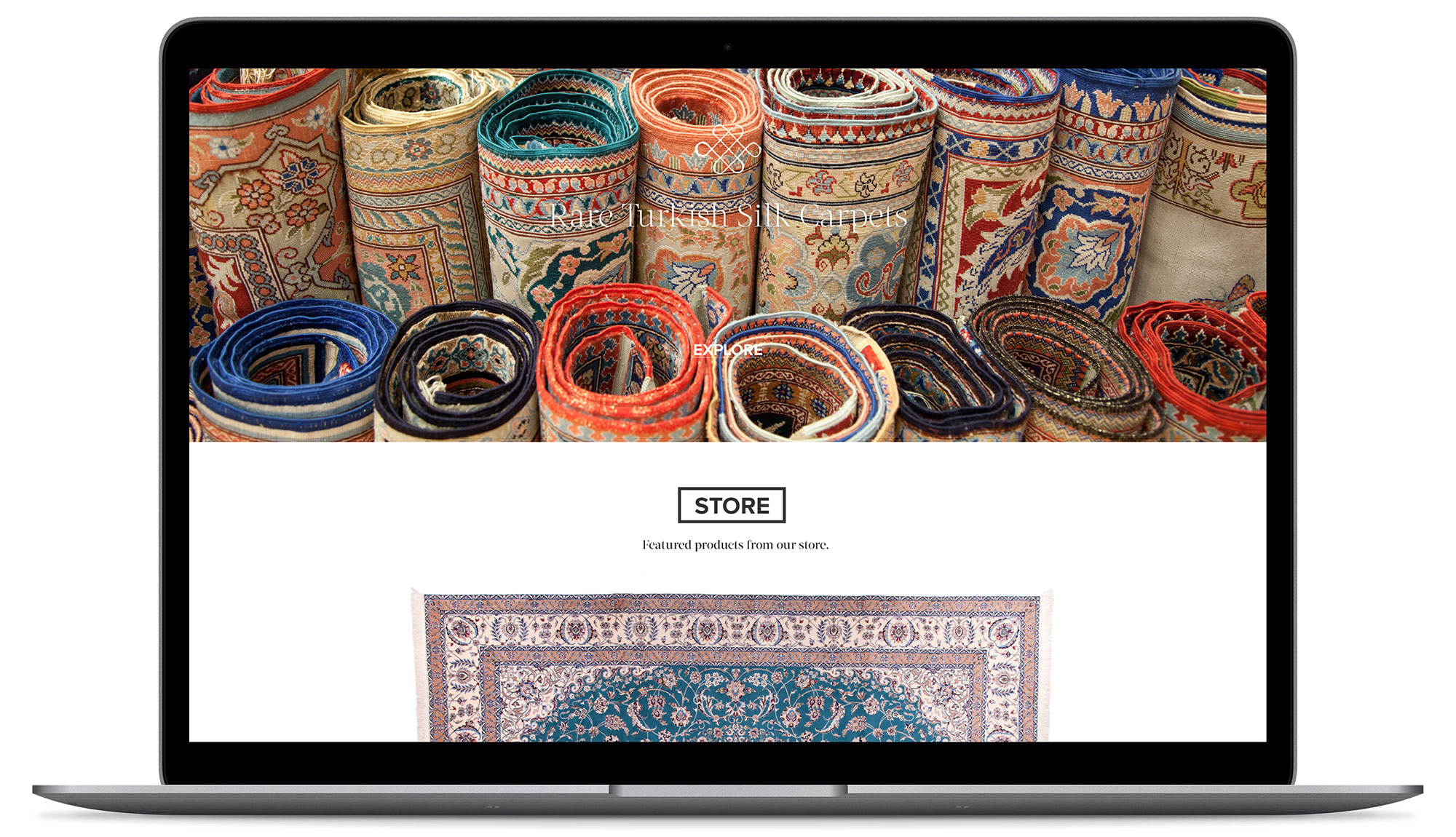 <strong>Orient Handmade Carpets</strong> E-commerce Website