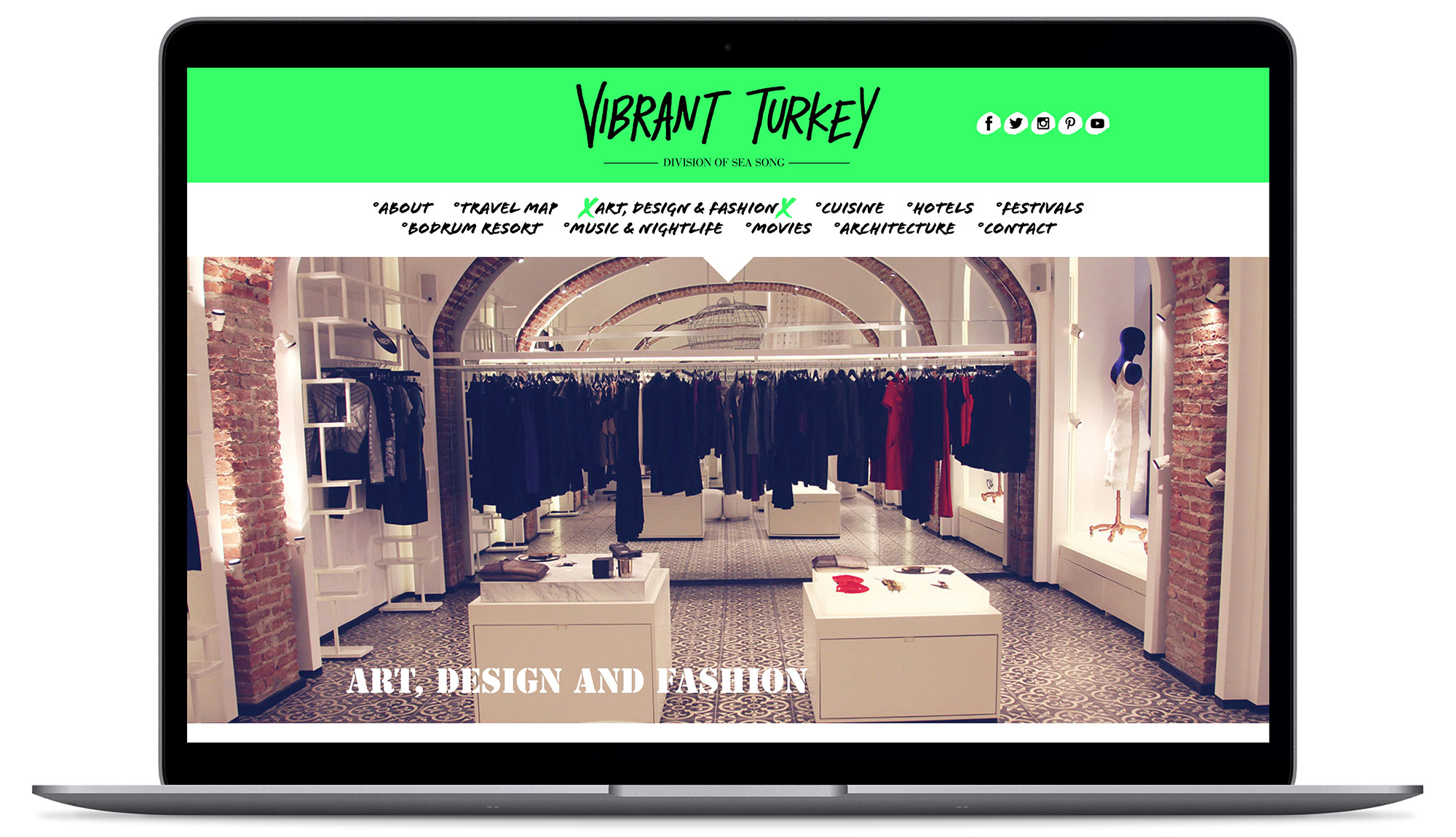 <strong>Vibrant Turkey</strong> Website